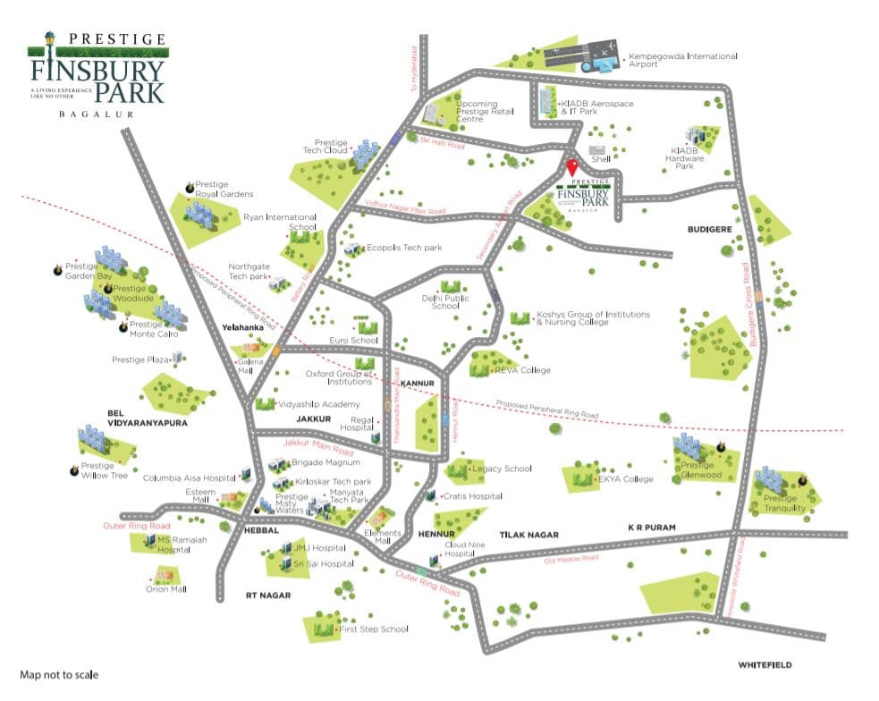 Prestige Finsbury Park Regent Location Map